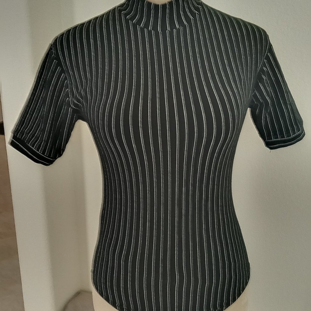 Pin Stripe Body Suite
